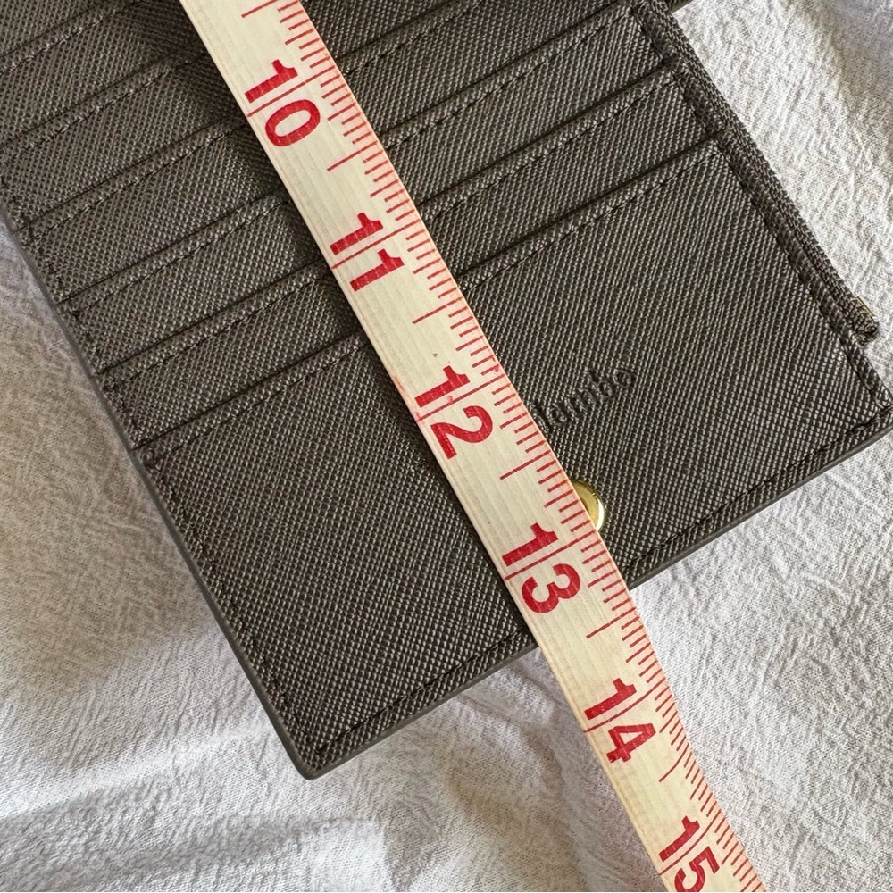 TRAVELAMBO Grey RFID Blocking Leather Wallet - Picture 5 of 15